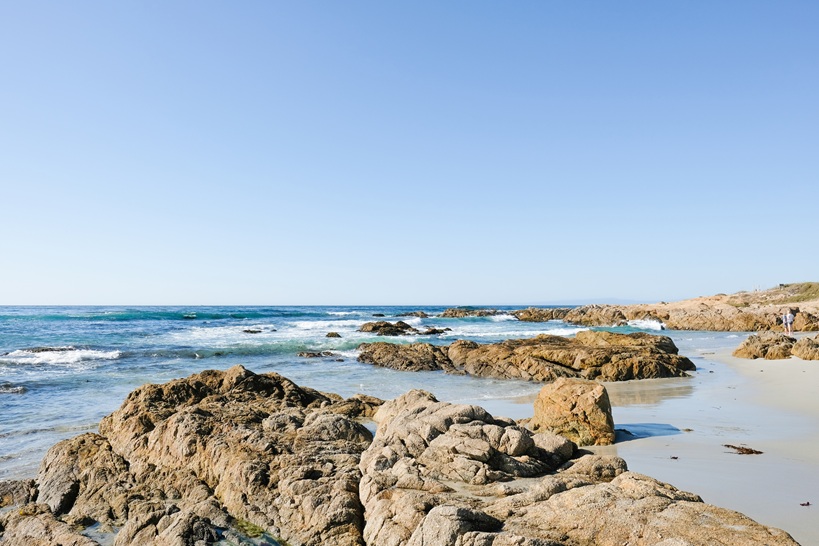 Beach at Asilomar Conference Grounds.