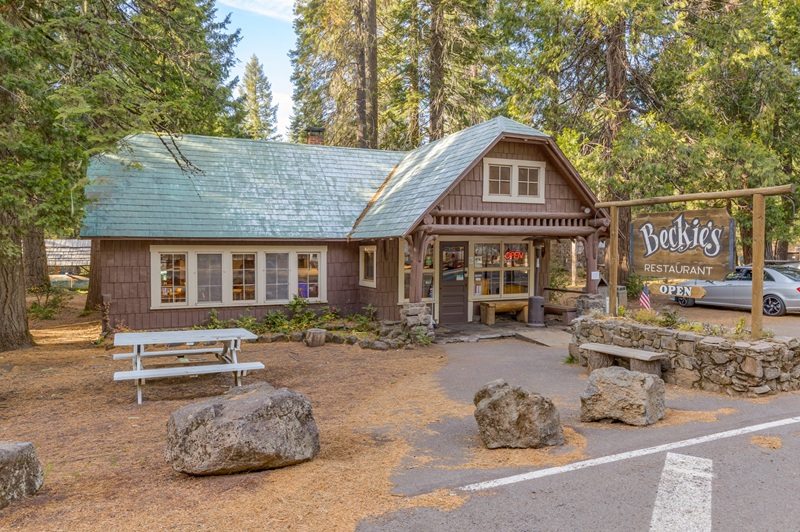 Beckie's Restaurant at the Union Creek Resort.